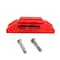 Truck-Lite 35 Series, LED, Red Rectangular, 1 Diode, Marker Clearance Light, P2, 2 Screw, Fit 'N Forget M/C 35200R3 - alternate 1